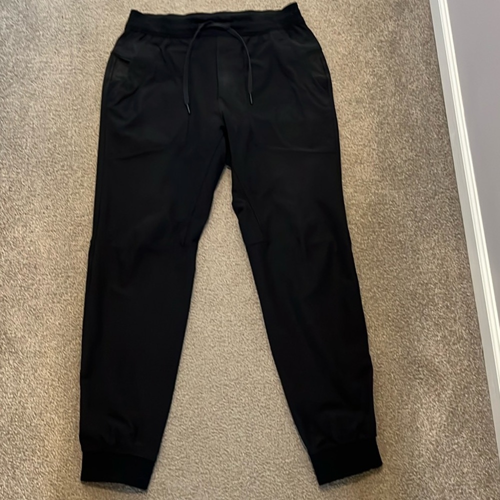 Lululemon ABC Black Jogger Sweatpants with Elastic Waistband